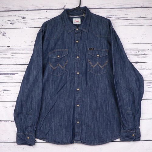 Wrangler denim western - denim,
