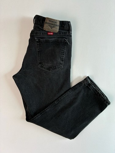 Wrangler jeans mens black - jeans,