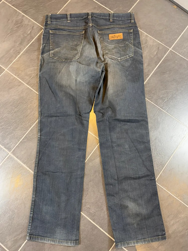 Wrangler jeans mens blue dark - jeans,