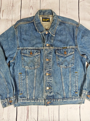 Wrangler denim jacket - wrangler, mens