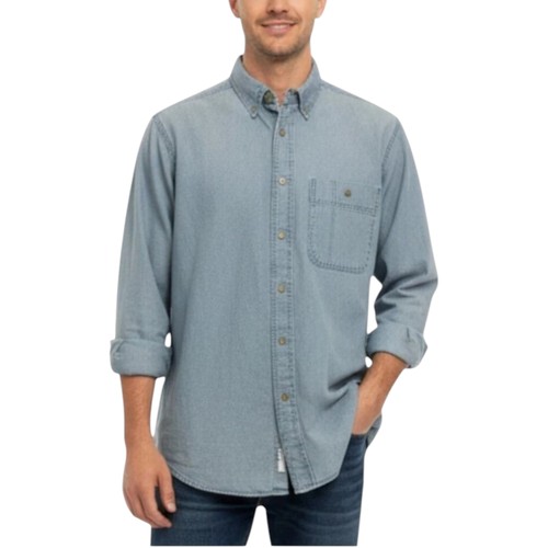 Wrangler mens denim shirt - denim,