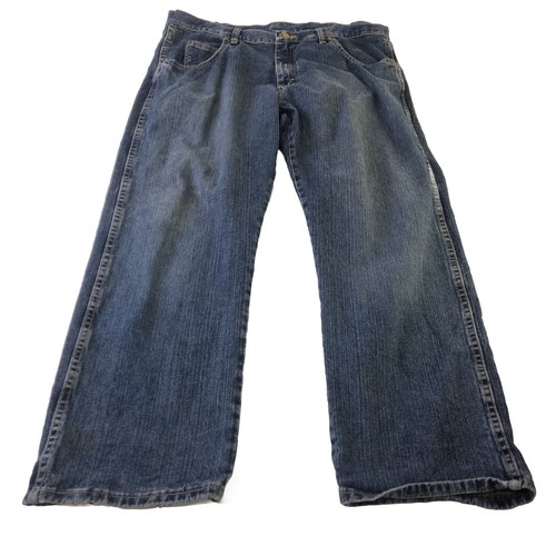 Wrangler dark wash denim jeans - wrangler,