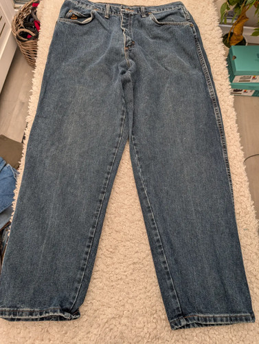 Wrangler jeans blue denim mid - wrangler,