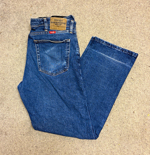 Wrangler mens regular fit blue - regular,